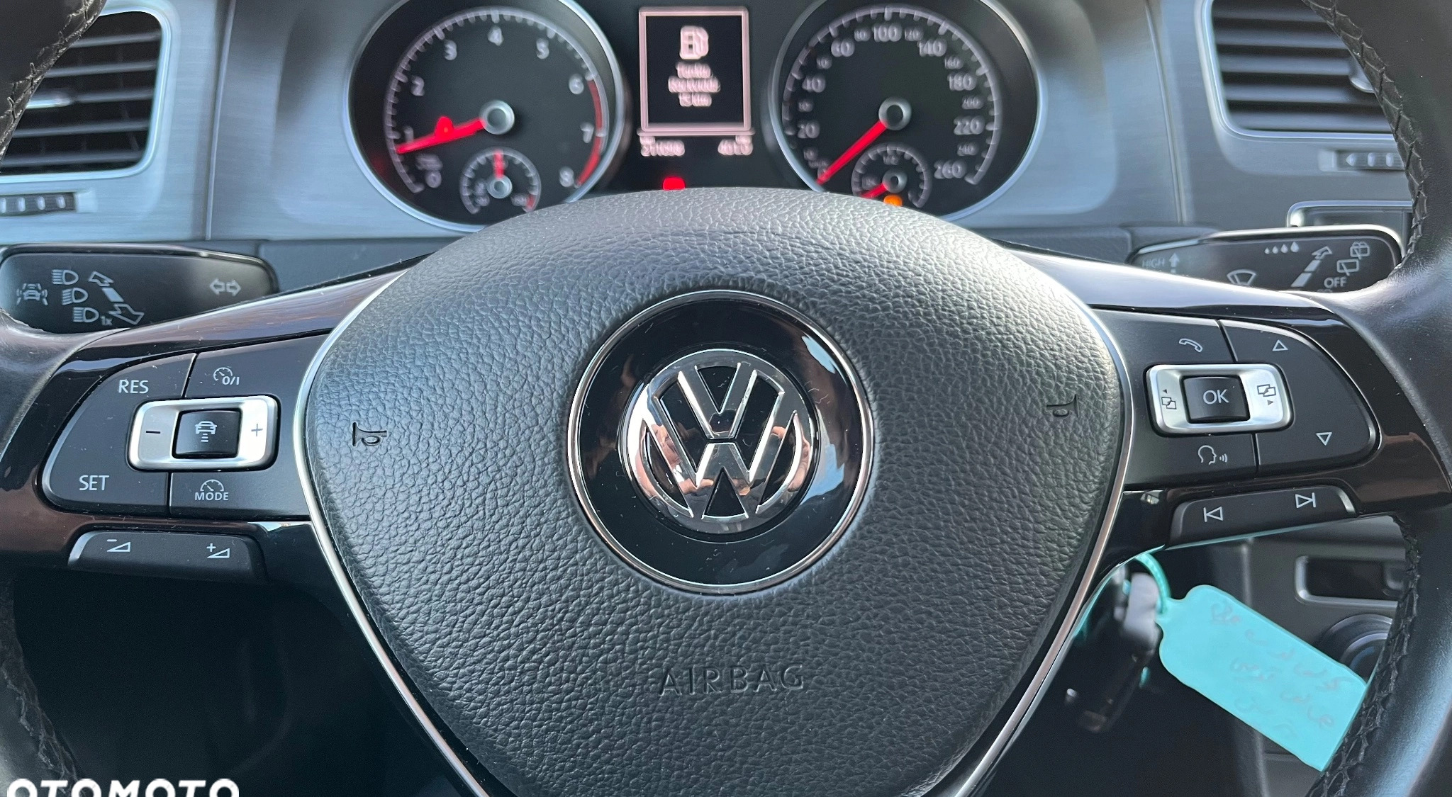 Volkswagen Golf cena 29900 przebieg: 210000, rok produkcji 2014 z Bieżuń małe 191